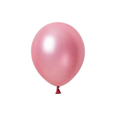Balloon Metallic Pink 30cm 25pk