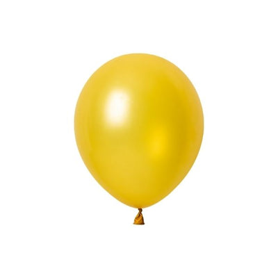 Balloon Metallic Gold 30cm 25pk