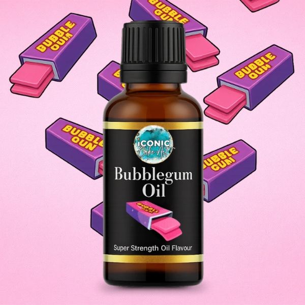 Iconic Cake Art Bubblegum Flavour Oil 30ml