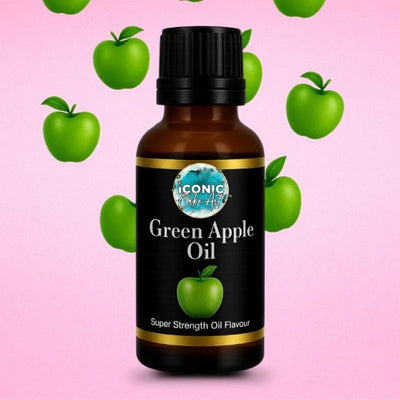 Iconic Cake Art Green Apple Flavour Oil 30ml