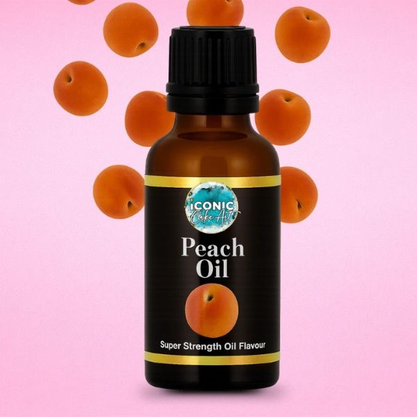 Iconic Cake Art Peach Flavour Oil 30ml