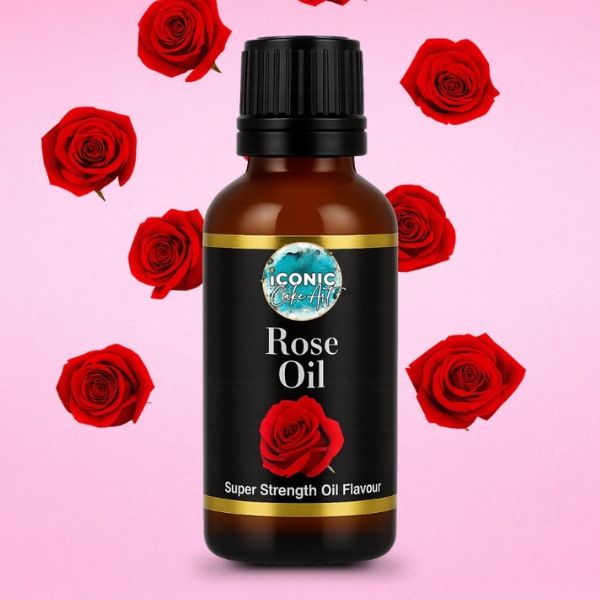Iconic Cake Art Rose Flavour Oil 30ml