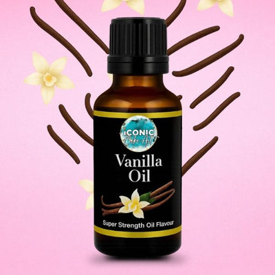 Iconic Cake Art Vanilla Flavour Oil 30ml