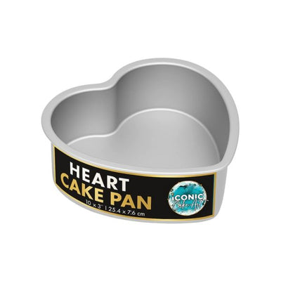 Iconic Cake Art Heart-Shaped Cake Pan (10in x 3in)