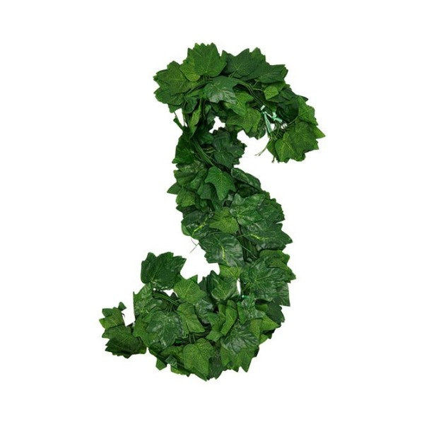 12pk Artificial 36 Leaf Ivy Vine 2.2m