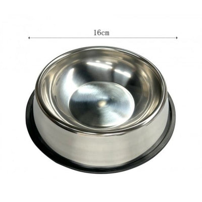 Stainless Steel Pet Bowl 16cm