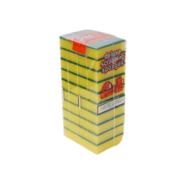 10pcs Scouring Sponge Pad 10x7x3cm