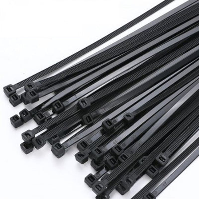 Black Cable Ties 6x500mm (30 Pcs)