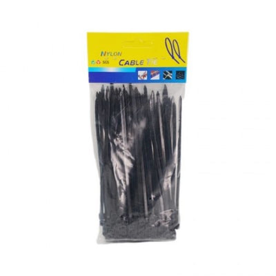 Black Cable Ties 3.6x140mm (100 Pcs)