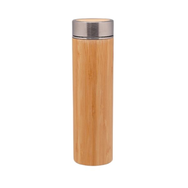 500ml Insulated Wooden Water Bottle
