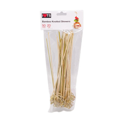 Knotted Skewers 18cm 50pk