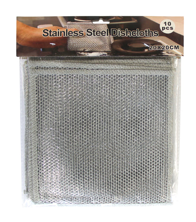 Stainless Steel Dishcloths 10pcs