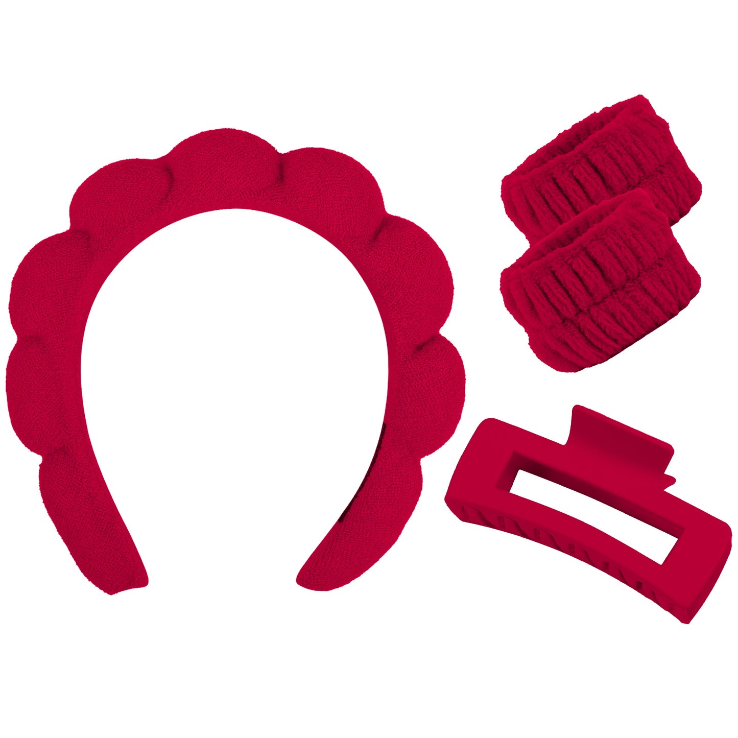Headband Hair Claw Clips Set 4 in 1 (Free Shipping)