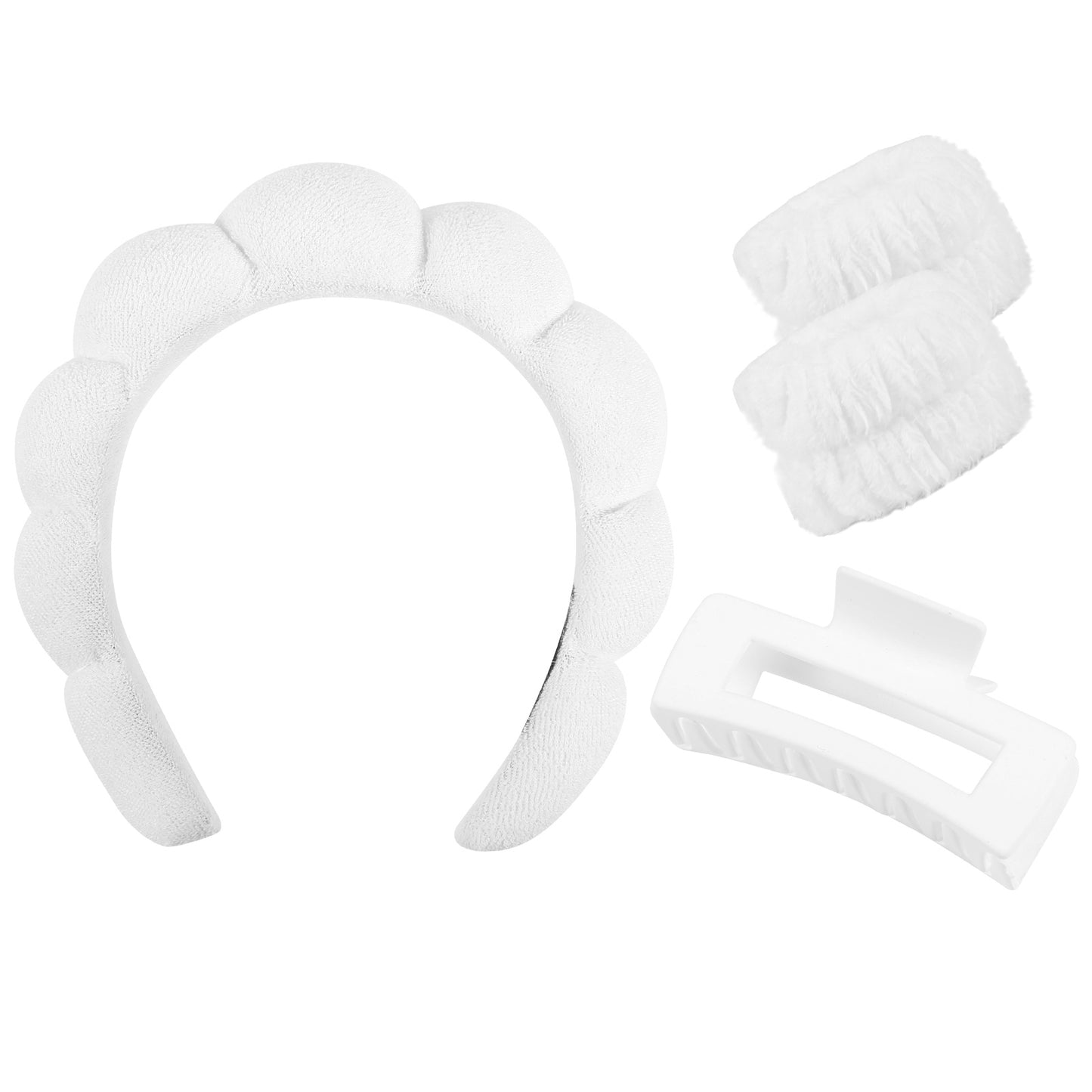 Headband Hair Claw Clips Set 4 in 1 (Free Shipping)