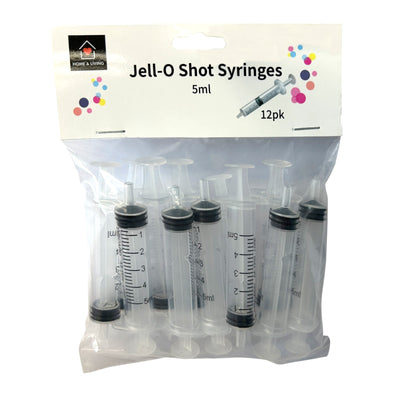 Jell-O Shot Syringes 5ml (12pk)