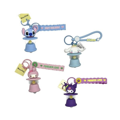 Sanrio & Stitch Keyring with Light