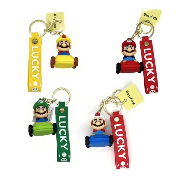 Super Mario in Car Keyring