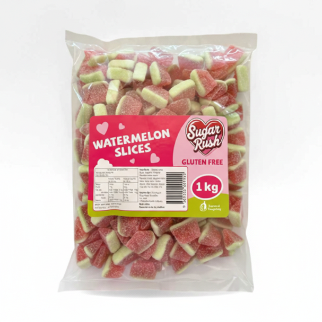 Gummy Watermelon Slices 1kg