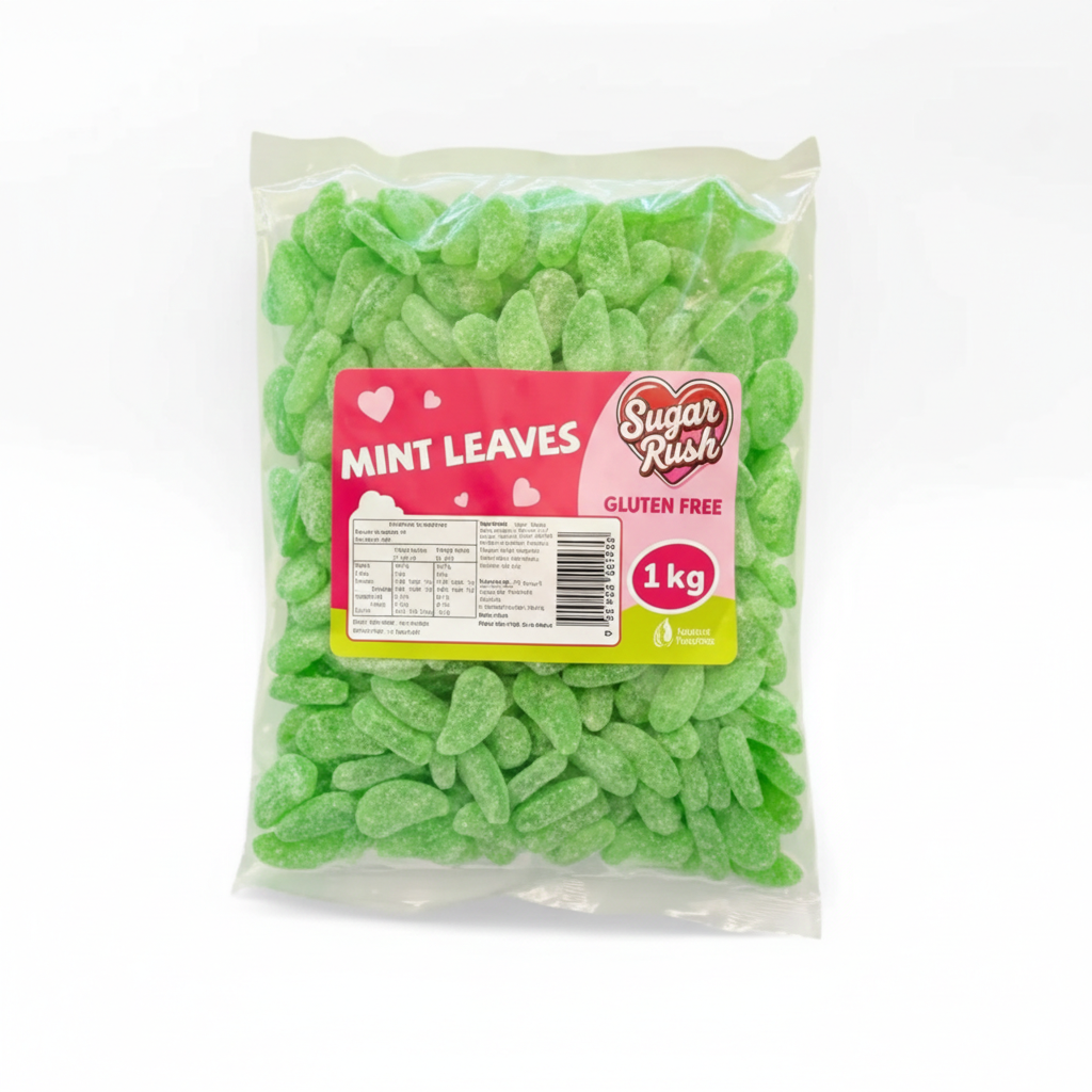 Gummy Mint Leaves 1kg