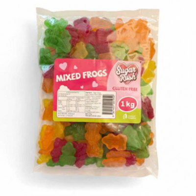 Gummy Mixed Frogs 1kg