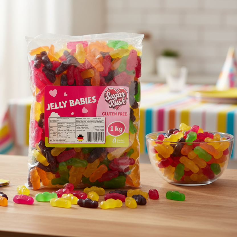 Sugar Rush Jelly Baby 1kg