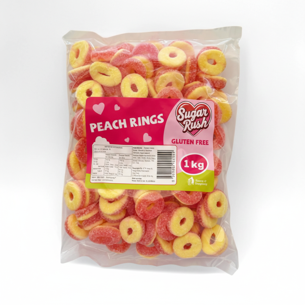Sour Peach Ring 1kg