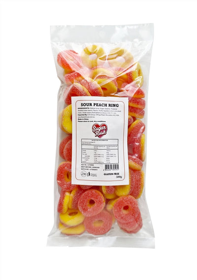 500g Trolli Sour Peach Rings