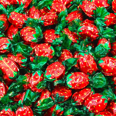 1kg Strawberry Twist Hard Candy