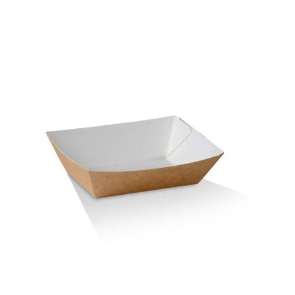 #1 Small Tray Brown Cardboard (9x5.5x3.5cm)