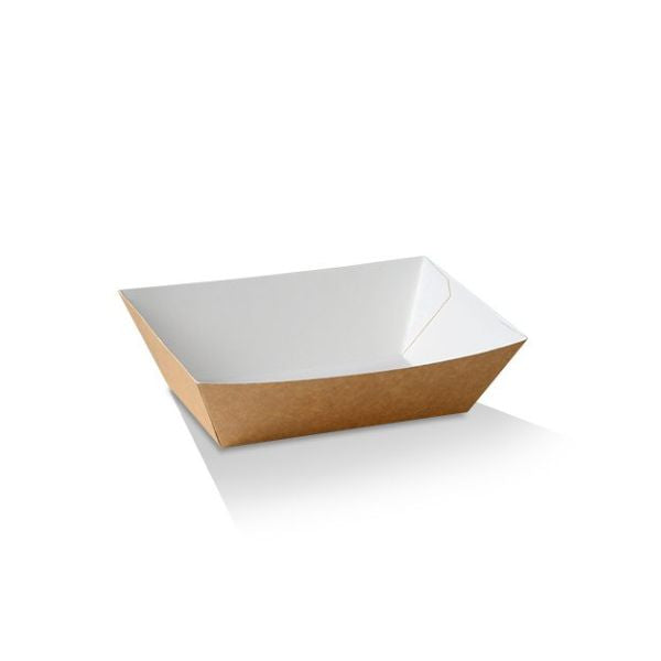 #3 Medium Tray Brown Cardboard (14x8.5x5.5cm)