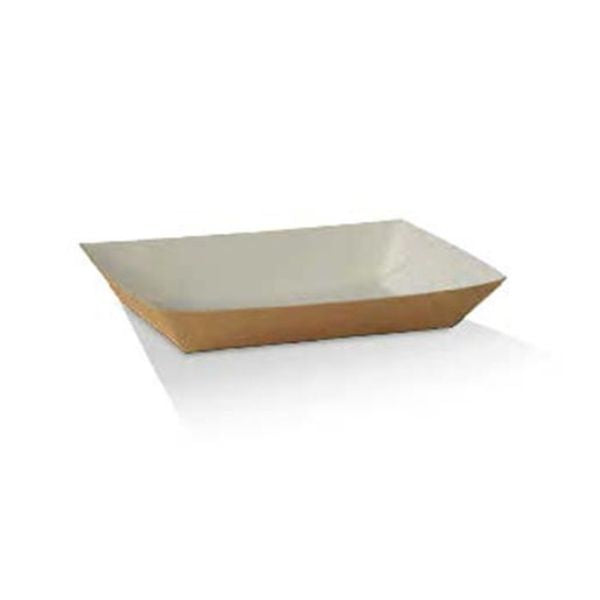 Hot Dog Tray Brown Cardboard (19x7x5cm)
