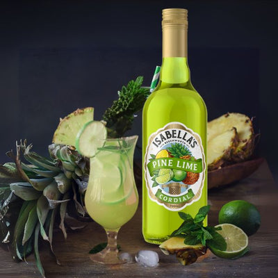 Isabella's Pine Lime Cordial 700ml