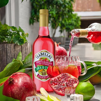 Isabella's Pomegranate and Citrus Ice Tea Cordial 700ml