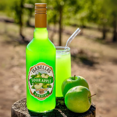 Isabella's Sour Apple Cordial 700ml