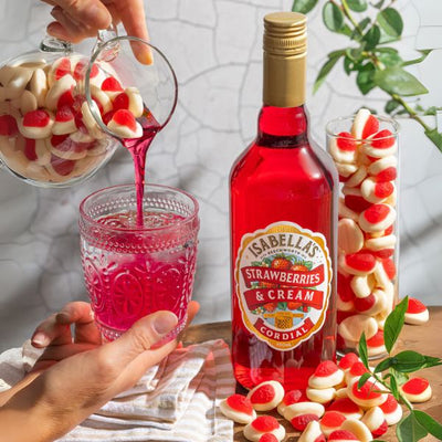 Isabella's Strawberries Cream Cordial 700ml