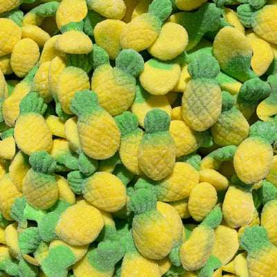 Juicy Jelly sour pineapples gummy 1kg