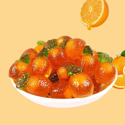 1kg Juicy Jelly peeled gummy mandarin