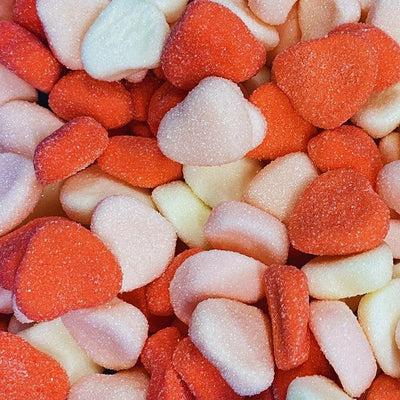 1kg Juicy Jelly Sour Pink & White Hearts
