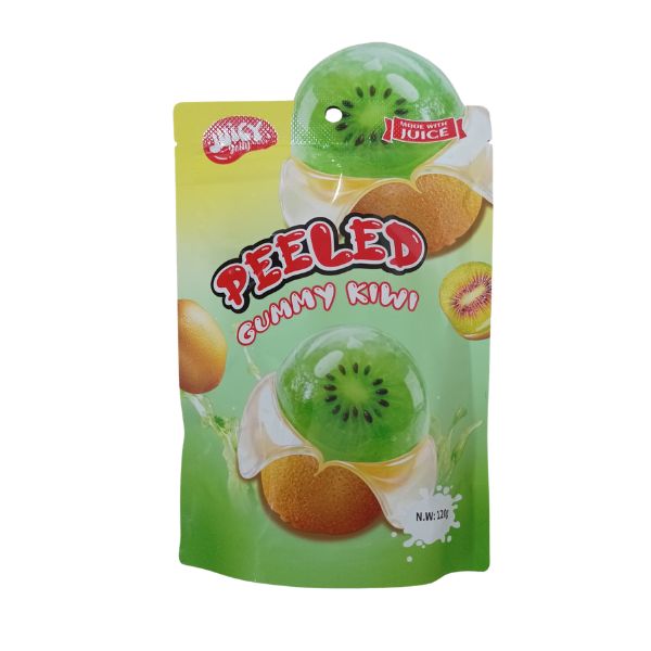 Juicy Jelly Peeled Gummy Kiwi 120g