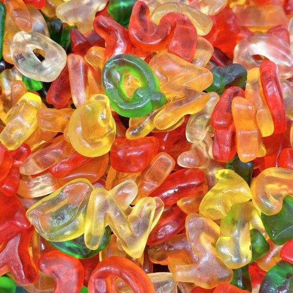Juicy Jelly Gummy ABC Letters 1kg