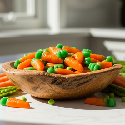 Juicy Jelly Gummy Carrots 1kg