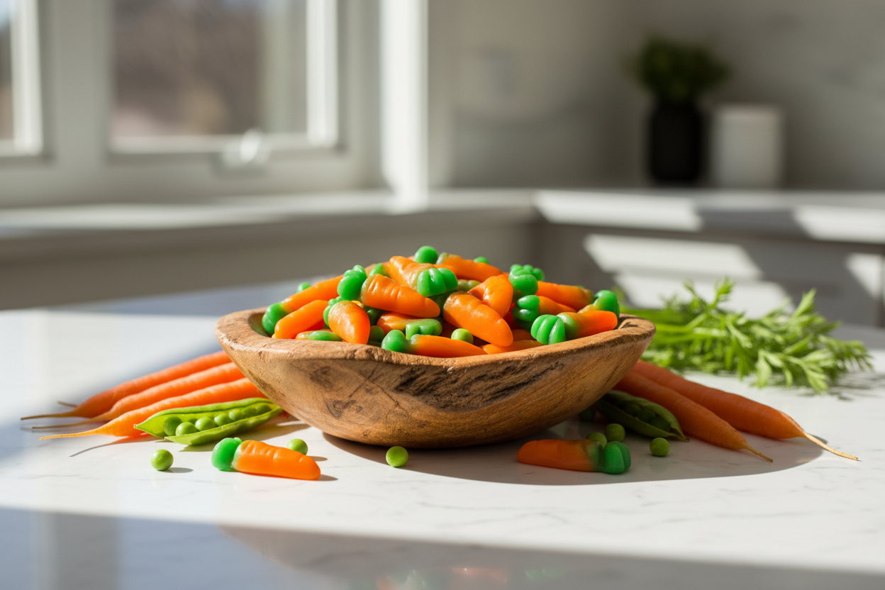 Juicy Jelly Gummy Carrots 1kg