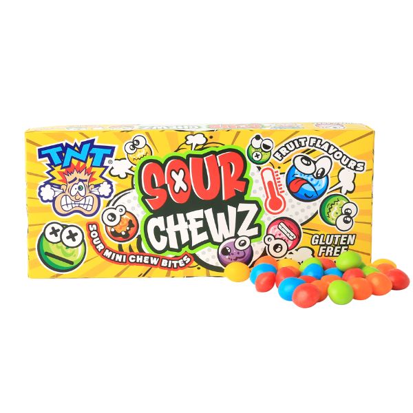 TNT Sour Chewz Theatre Box 100g
