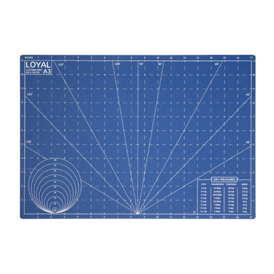 Loyal A3 Self Healing Cutting Mat (45 x 30 x 0.3cm)