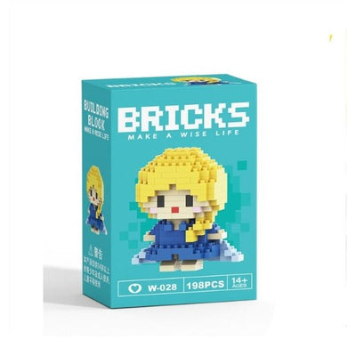 Elsa Bricks 3D Lego 7.2x4.6x3.9cm