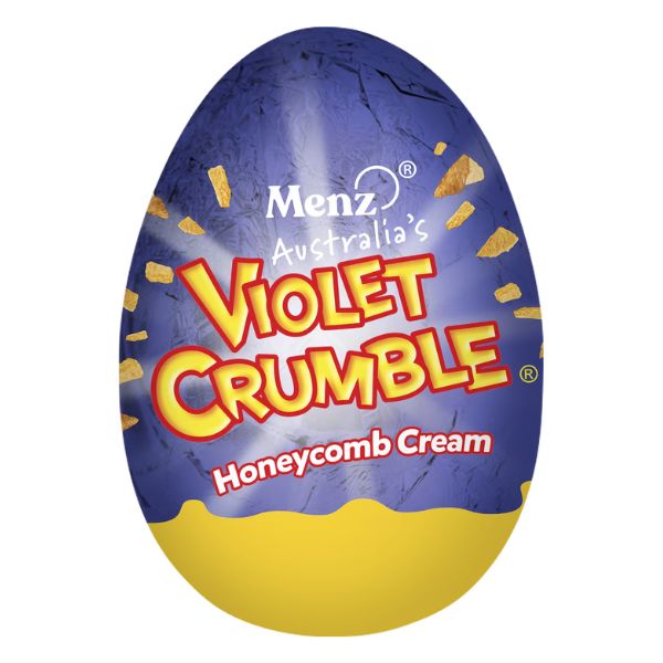 Violet Crumble Honeycomb Cream Egg 35g