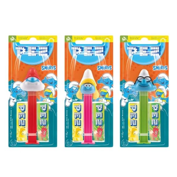 PEZ Dispenser Assorted Smurfs 17g