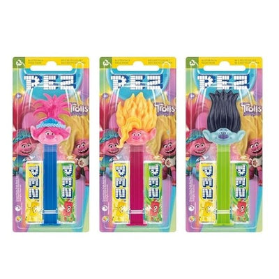 PEZ Dispenser Assorted Trolls 17g