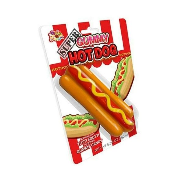 150g Super Gummy Hot Dog