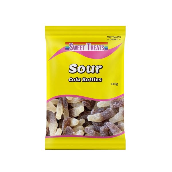Sour Cola Bottles 140g